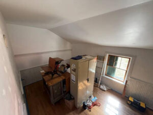 View of priming from above